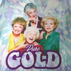 The Golden Girls "Pure Gold" Camouflage Tie-dye Nightshirt